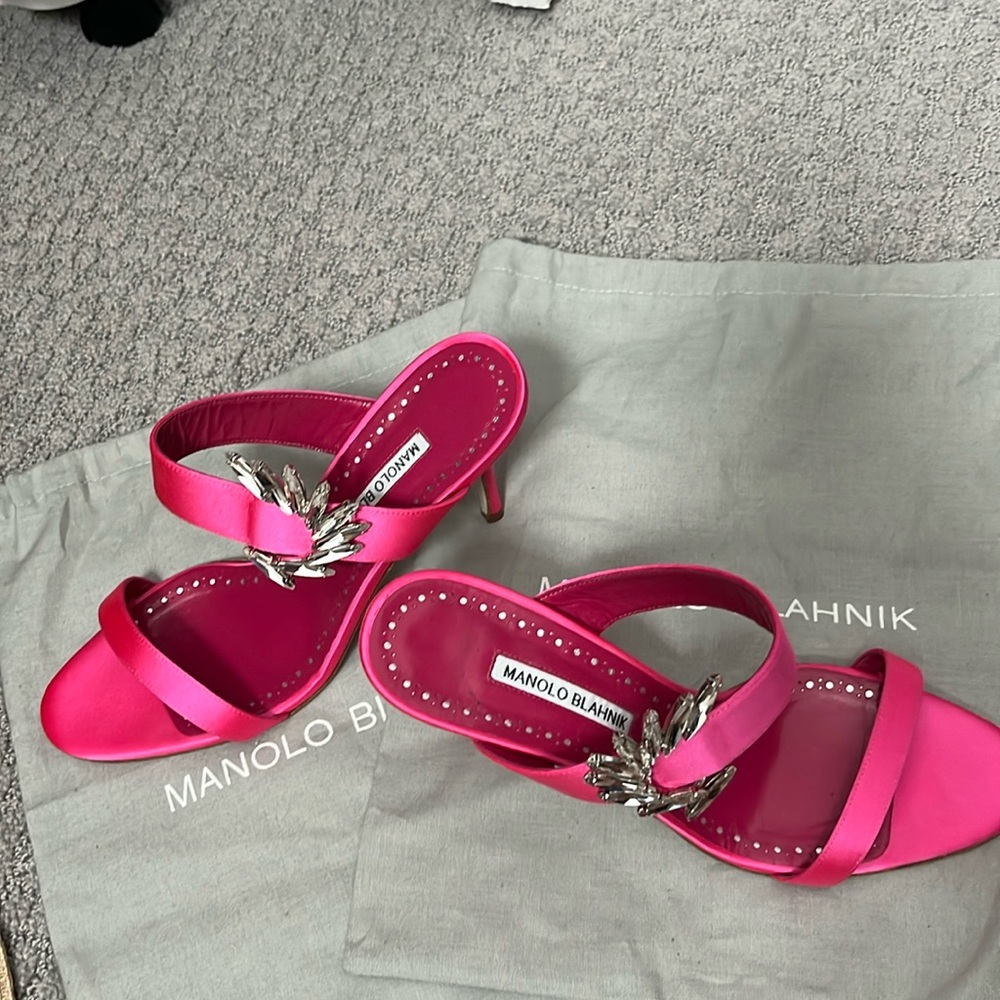 Manolo Blahnik sandals - Pink